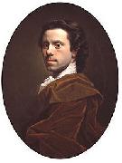 Allan Ramsay Self portrait oil painting on canvas